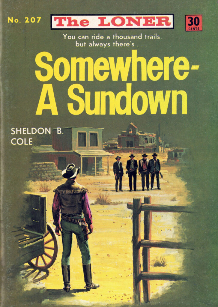Somewhere – A Sundown – Sheldon B. Cole – Cover 1600