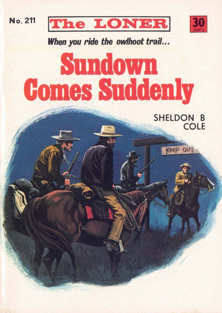 Sundown Comes Suddenly – Sheldon B. Cole – Cover 1600